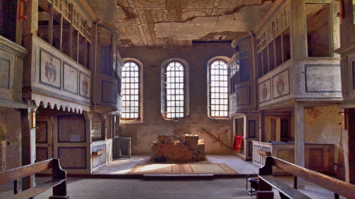 Denkmalsanierung Dorfkirche Steinitz Denkmalpflege Sachsen